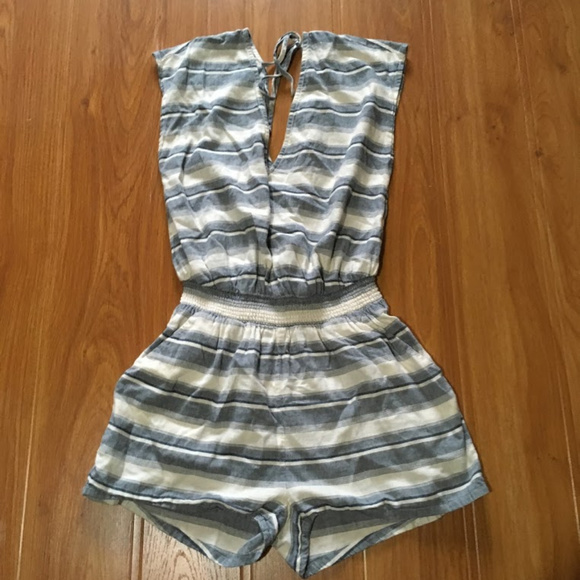 Madewell Yucatán Cover-Up Romper Size XS - Picture 2 of 5